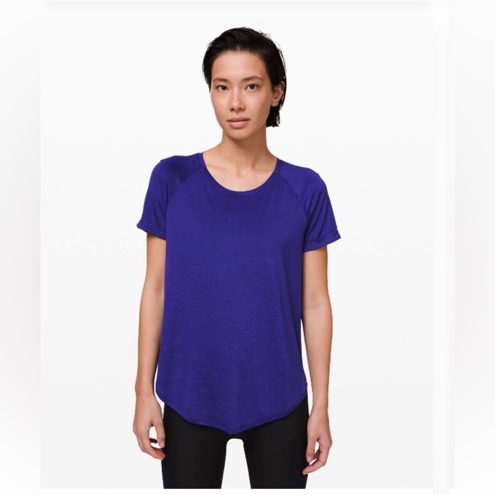 Lululemon Open Up Tie Back Tee